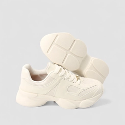 Tênis Chunky Feminino Vizzano Original Off White