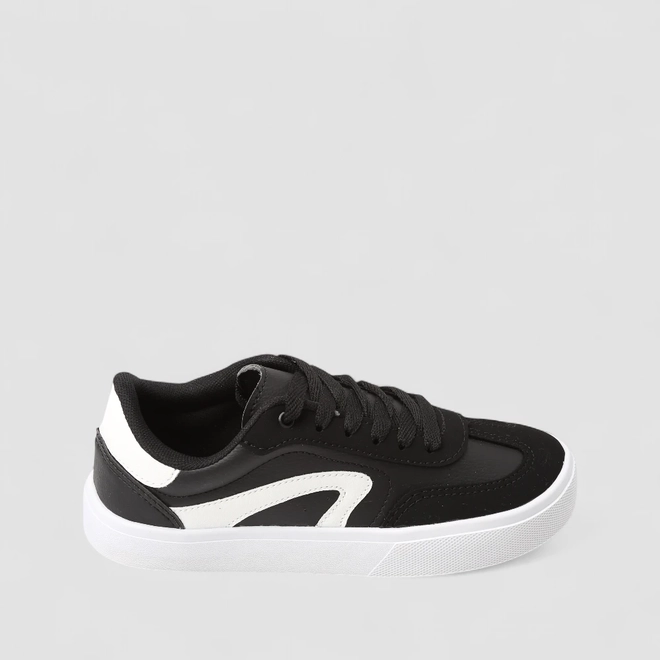 Tênis Casual Feminino Penélope Nobuck Preto