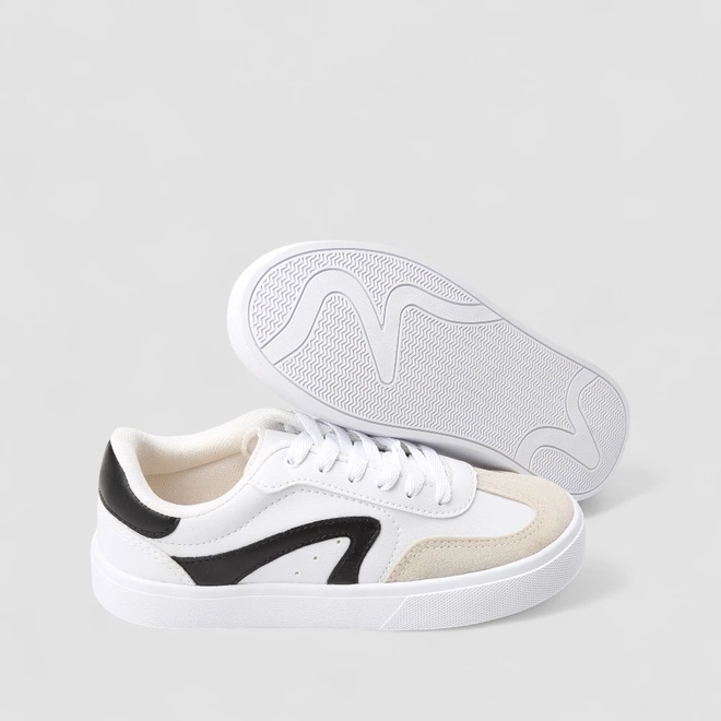 Tênis Casual Feminino Penélope Camurça Branco