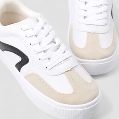 Tênis Casual Feminino Penélope Camurça Branco