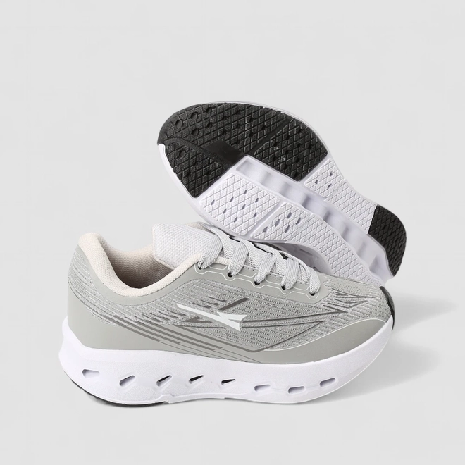 Tênis Casual Feminino Vertus Cinza