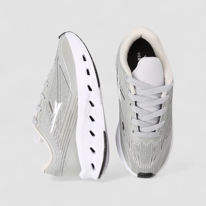 Tênis Casual Feminino Vertus Cinza