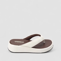 Tamanco Feminino Gabriela Off White