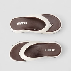 Tamanco Feminino Gabriela Off White