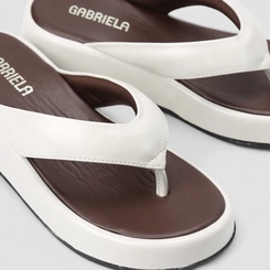 Tamanco Feminino Gabriela Off White