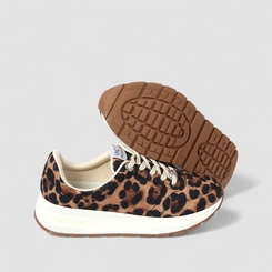 Tênis Casual Feminino Via Uno Animal Print Onça Multicolor