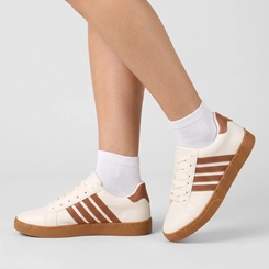 Tênis Casual Feminino Penélope Off White