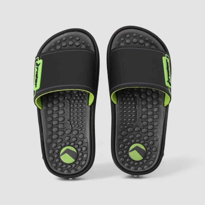 Slide Infantil Rider Detalhe Verde Preto