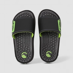 Slide Infantil Rider Detalhe Verde Preto