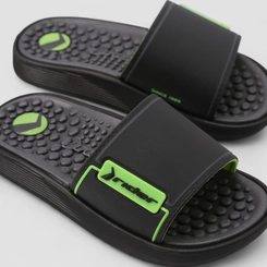 Slide Infantil Rider Detalhe Verde Preto