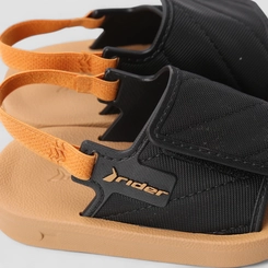 Chinelo Slide Bebê Rider Tira Contato Preto