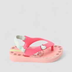 Chinelo Infantil Ipanema Hello Kitty Flores Rosa