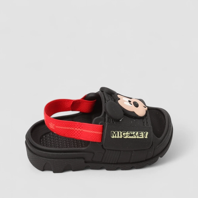 Chinelo Slide Bebê Grendene Kids Mickey Preto