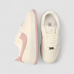 Tênis Casual Feminino Vanscy Recorte Off White