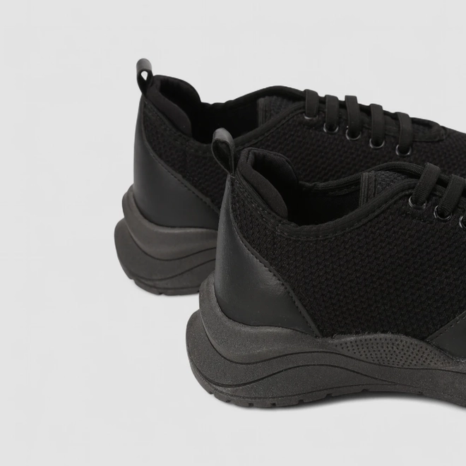 Tênis Casual Infantil Vertus Elástico Preto