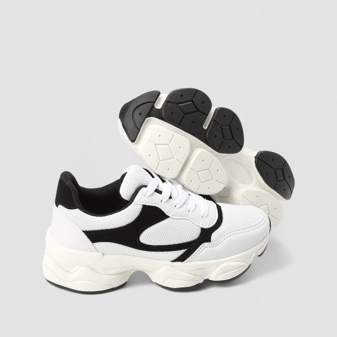 Tênis Casual Feminino Gabriela Mesh Branco