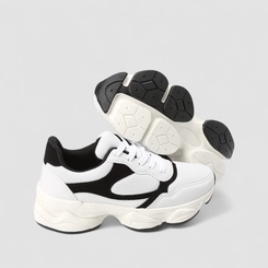 Tênis Casual Feminino Gabriela Mesh Branco