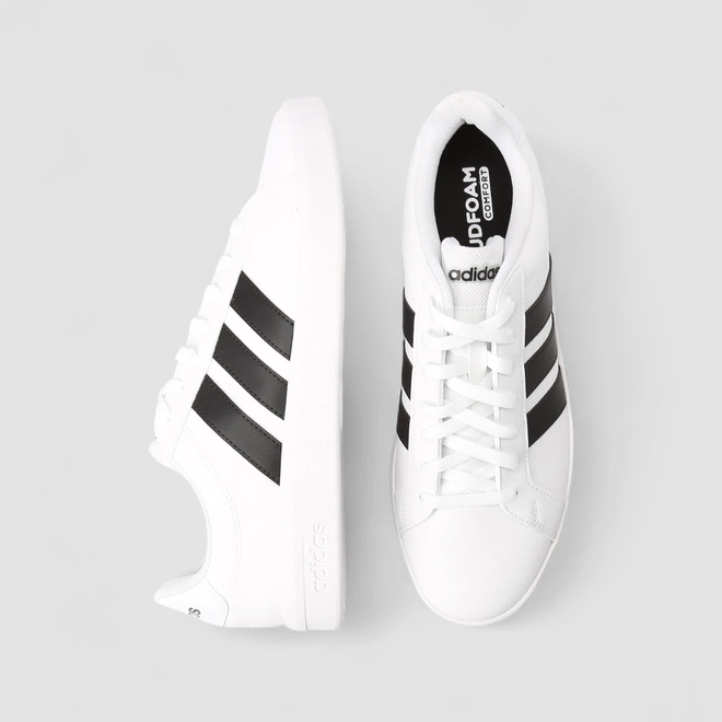 Tênis Casual Feminino Adidas Court Base 3.0 Original Branco