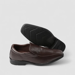 Sapato Social Masculino Woche Liso Marrom