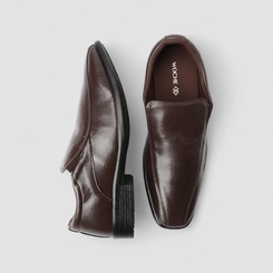Sapato Social Masculino Woche Liso Marrom