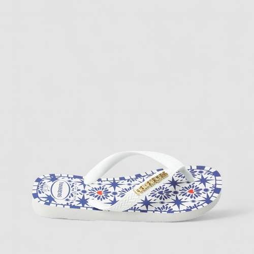 Chinelo Feminino Havaianas Original Mosaico Azul