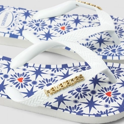 Chinelo Feminino Havaianas Original Mosaico Azul