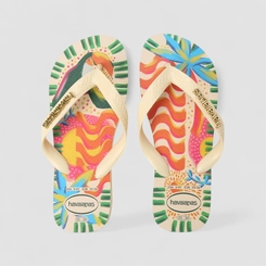 Chinelo Feminino Havaianas Original Tropical Amarelo
