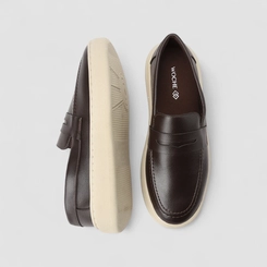 Mocassim Masculino Woche Marrom