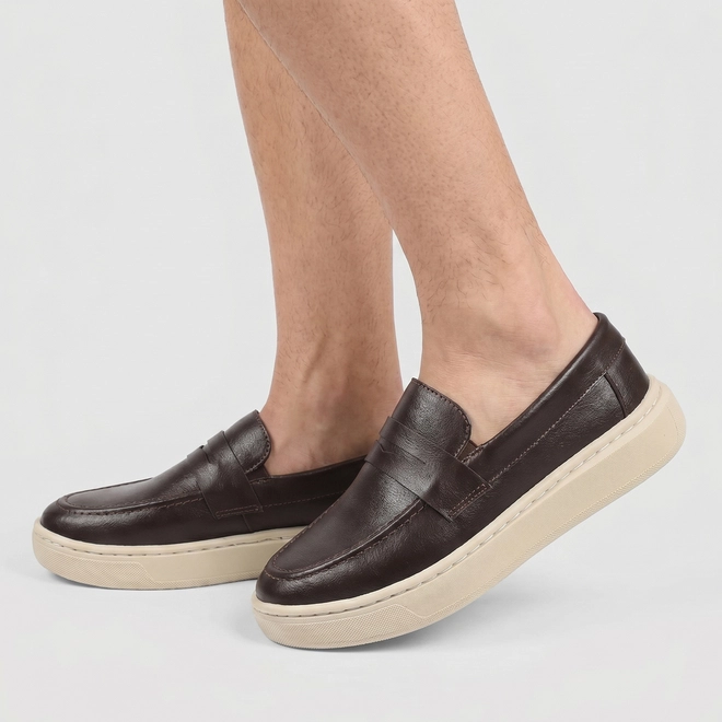 Mocassim Masculino Woche Marrom