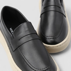 Mocassim Masculino Woche Preto