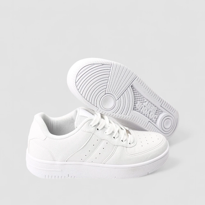 Tênis Casual Masculino Ollie Originals Street Kings Resistente Branco