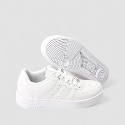 Tênis Casual Masculino Ollie Originals Street Kings Resistente Branco