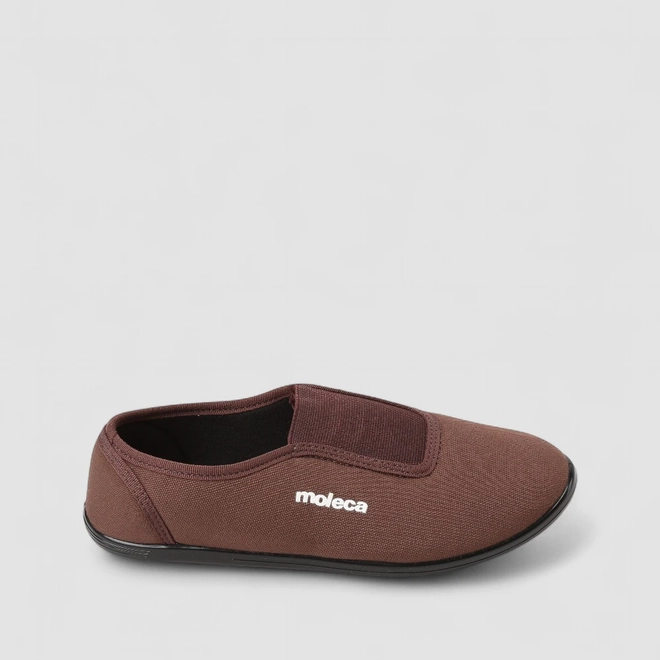 Sapatilha Feminina Moleca Detalhe Elástico Marrom