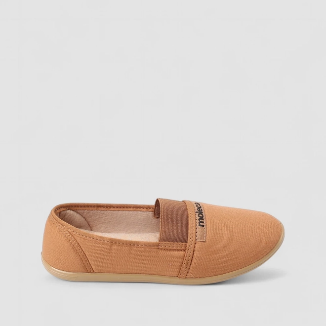 Sapatilha Feminina Moleca Detalhe Elástico Caramelo