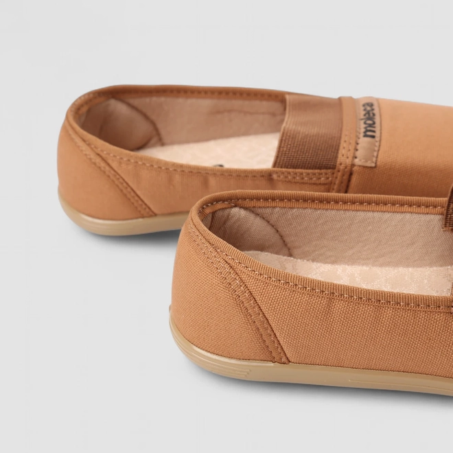 Sapatilha Feminina Moleca Detalhe Elástico Caramelo