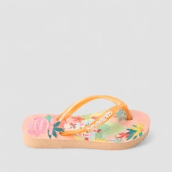 Chinelo Infantil Havaianas Original Moana Laranja