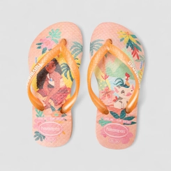 Chinelo Infantil Havaianas Original Moana Laranja