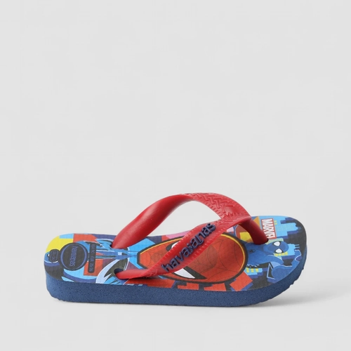 Chinelo Infantil Havaianas Original Homem-Aranha Azul