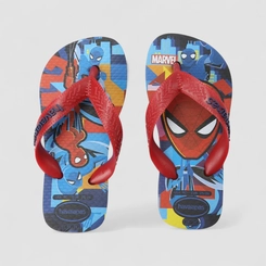 Chinelo Infantil Havaianas Original Homem-Aranha Azul