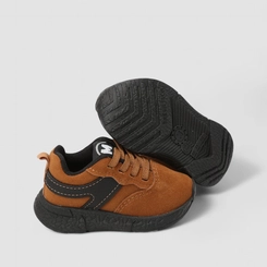 Tênis Casual Infantil Molekinho Camurça Marrom