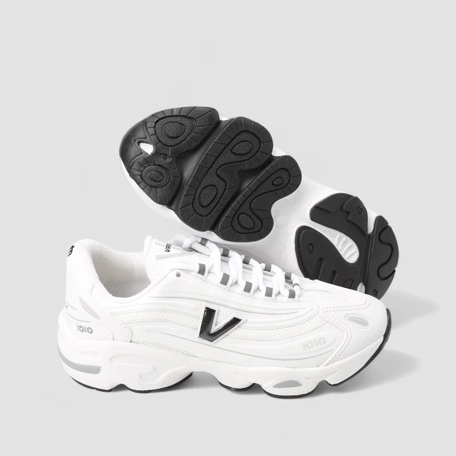 Tênis Esportivo Feminino Vanscy 1010 Mesh Branco