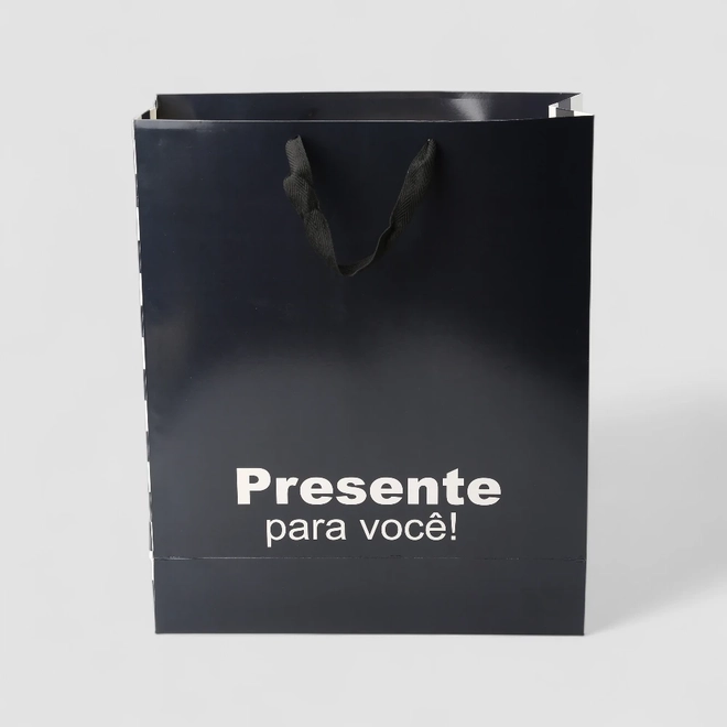 Sacola Stz Grande Presente Para Você Azul