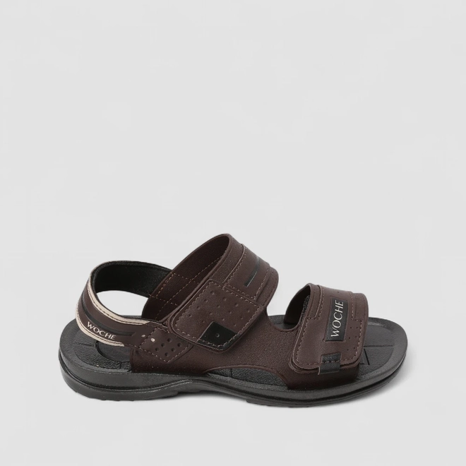 Sandália Masculina Woche Tira Contato Marrom