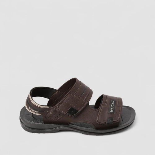 Sandália Masculina Woche Tira Contato Marrom