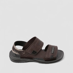 Sandália Masculina Woche Tira Contato Marrom