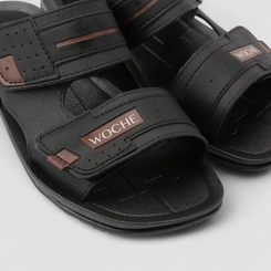Sandália Masculina Woche Tira Contato Preta