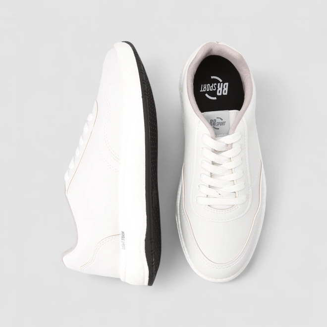 Tênis Casual Masculino Br Sport Light foam Branco