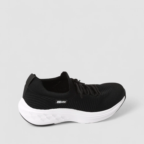 Tênis Esportivo Masculino Actvitta Knit Preto