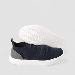 Tênis Casual Masculino Br Sport Knit Marinho