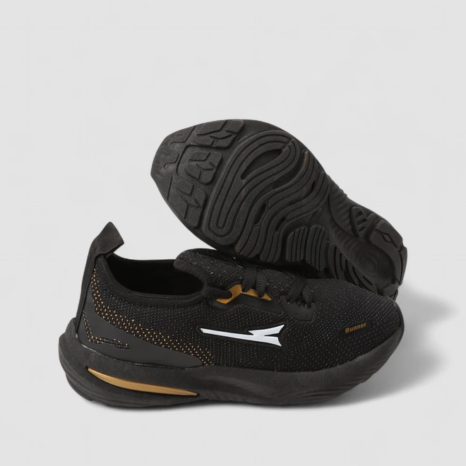 Tênis Esportivo Masculino Vertus Preto